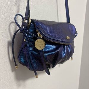 NWOT Juicy Couture Blue Purple Iridescent Crossbody bag Y2K Mermaid